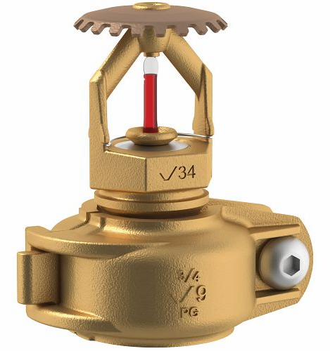 3/4" Quick Response 286F K8 Upright Pendent Sprinkler Head Brass FireLock V3402