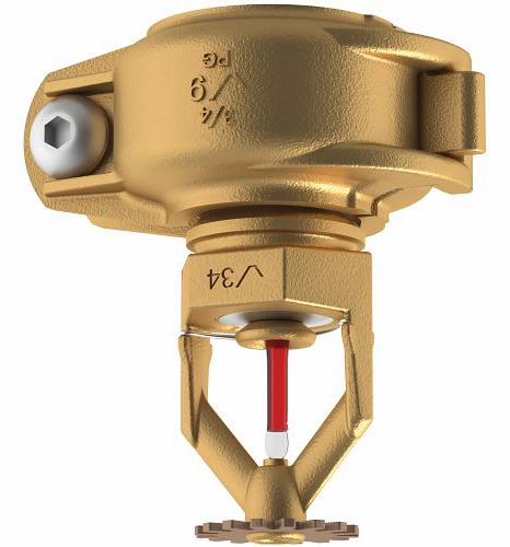 3/4" Quick Response 286F K8 Recessed Pendent Sprinkler Head Brass FireLock V3406