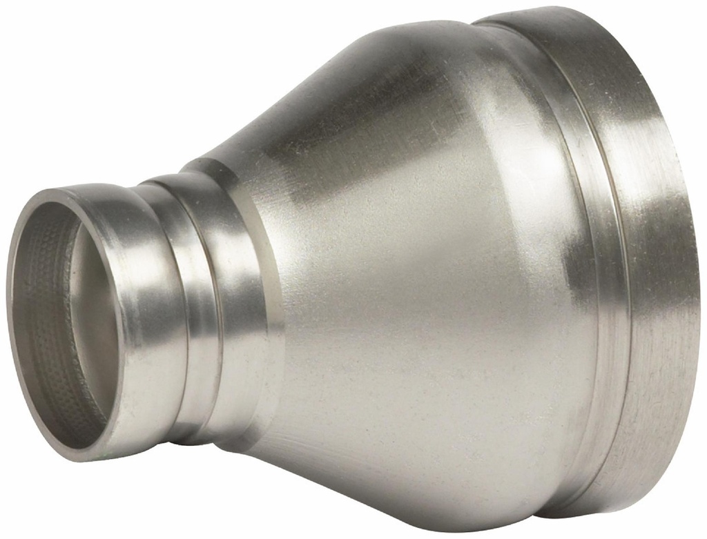 2" x 1-1/2" Grooved Concentric Reducer 316SS Stainless Steel No. 450