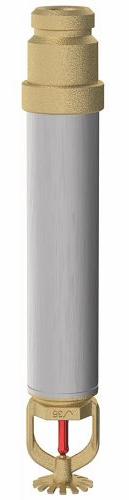 1" Standard Response Dry 155F K5.6 Pendent Sprinkler Head 12" FireLock V3605