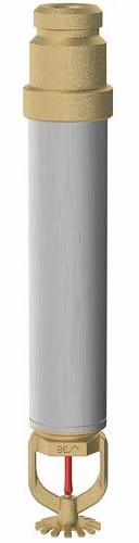 1" Quick Response Dry 155F K5.6 Sleeve Pendent Sprinkler 10" FireLock V3606