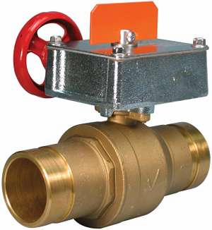 1-1/2" Grooved Ball Valve FireLock 728