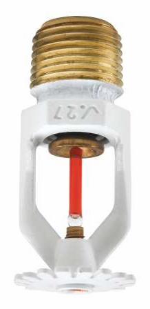 1/2" Quick Response 155F K4.9 Pendent Sprinkler Head White FireLock V2740