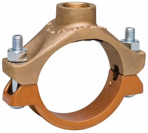3" x 1-1/2" Mechanical Tee Branch Outlet for Copper EDPM Gasket Style 622