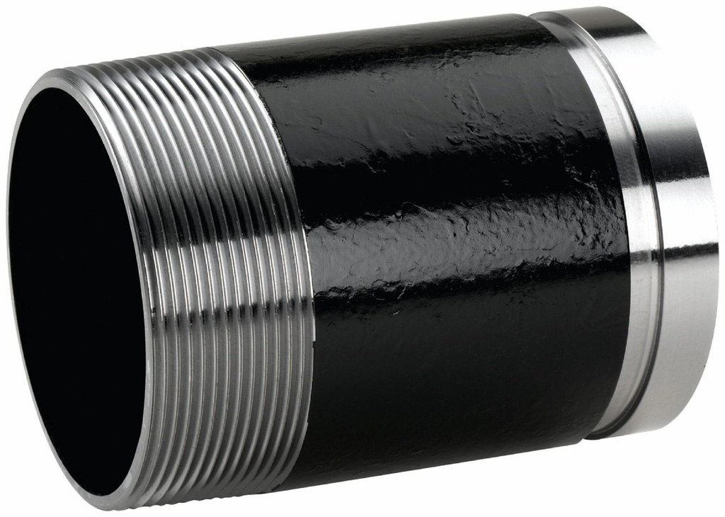 1" MPT or BSPT x Groove Adapter FireLock 140