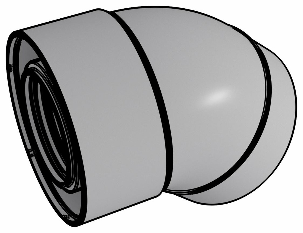 2/4 (60/100) Condensing 45 Degree Elbow (Qty. 2)