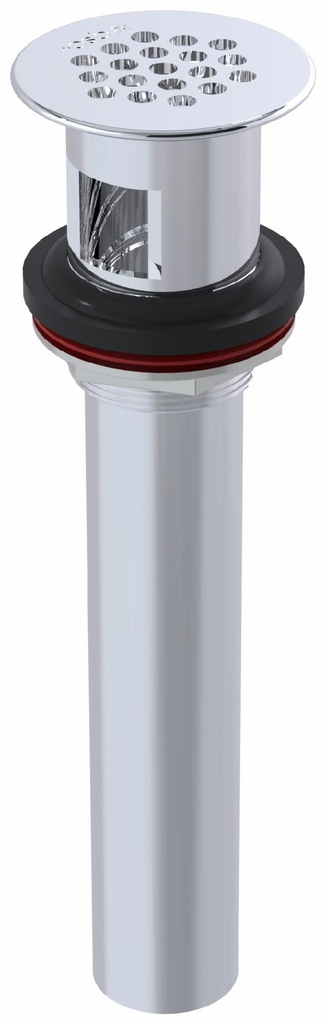 2-Piece Open Grid Bathroom Sink Drain with Overflow