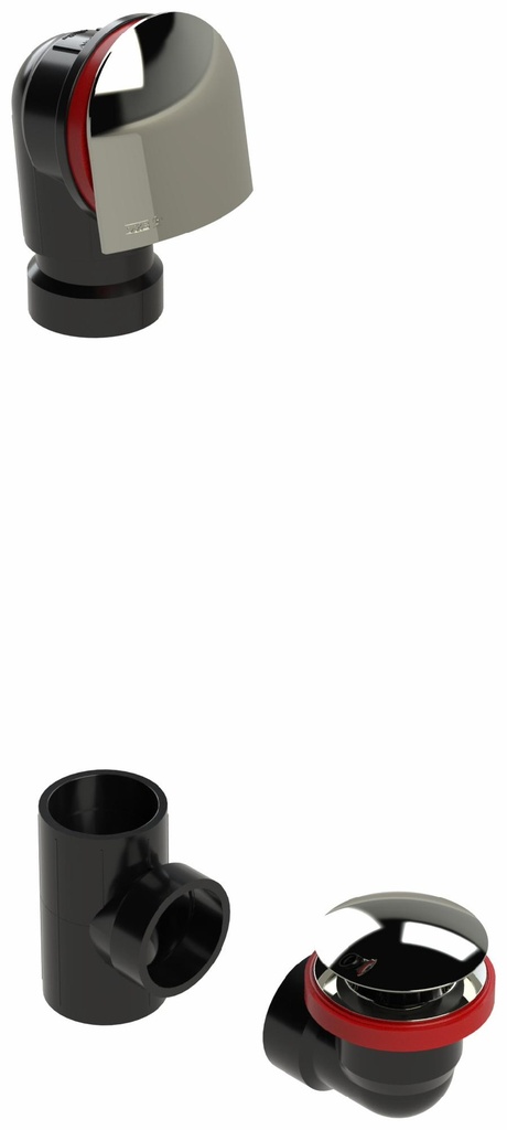 Clicker ABS Offset Waste & Overflow Kit