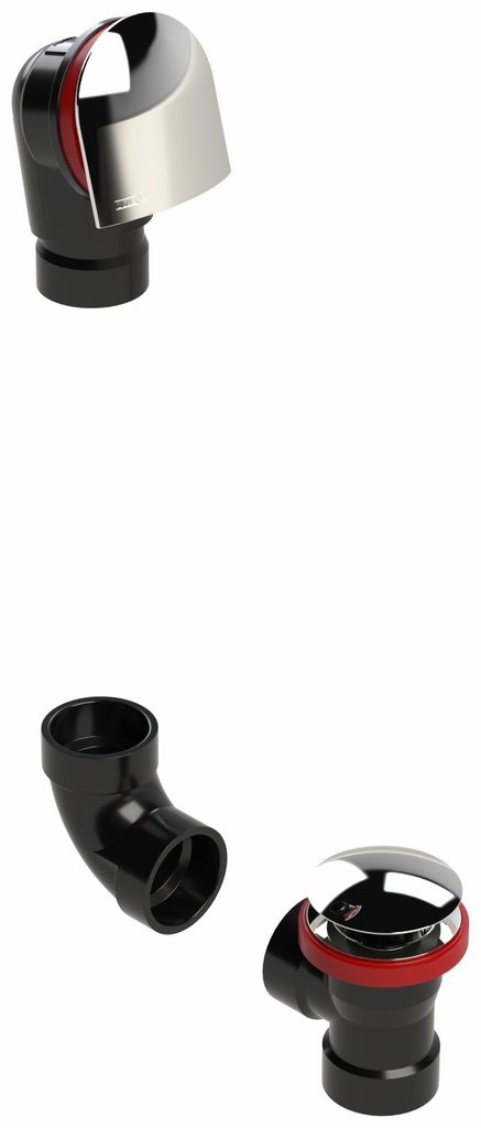 Clicker ABS Direct Drain Waste & Overflow Kit