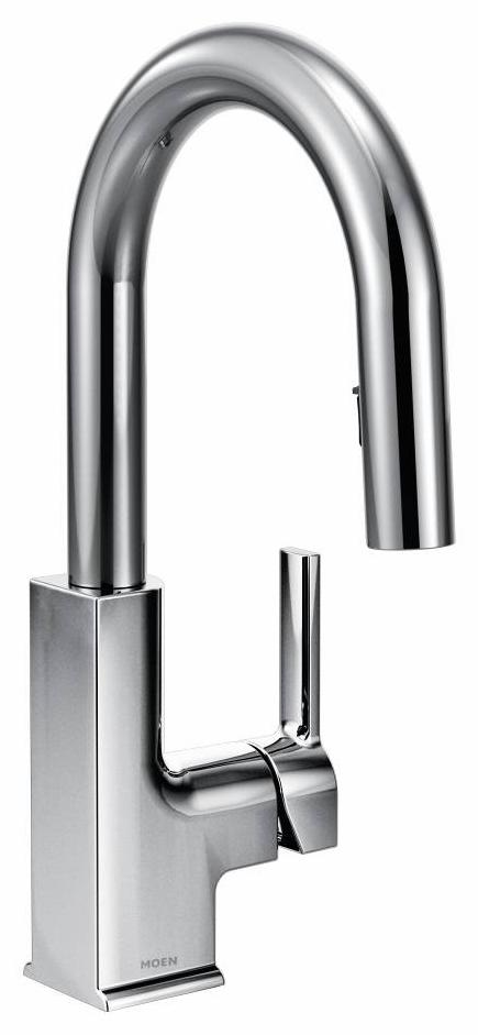 STo Bar Faucet with Pulldown Spray