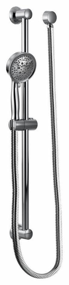 Eco-Performance 4-Function Hand Shower with Slide Bar