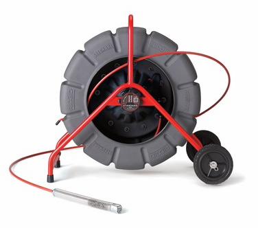 SeeSnake Standard, 200' (61 m) with self-leveling camera head, powered with TruSense