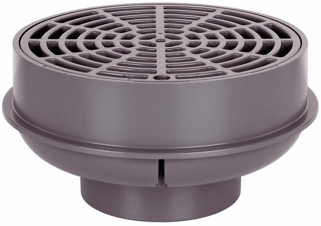 DRAIN FULL SLIP 3 PVC W/GR & SCREW