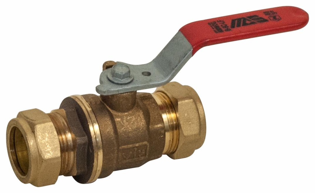 013-55500 MAS B-5C-LF 1/2 COMPRESSION END FP BALL VALVE