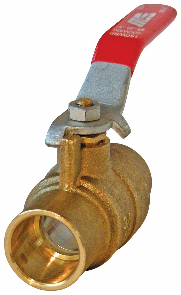 013-30638 MAS B-2F 1-1/4 CxC BRASS BALL VALVE