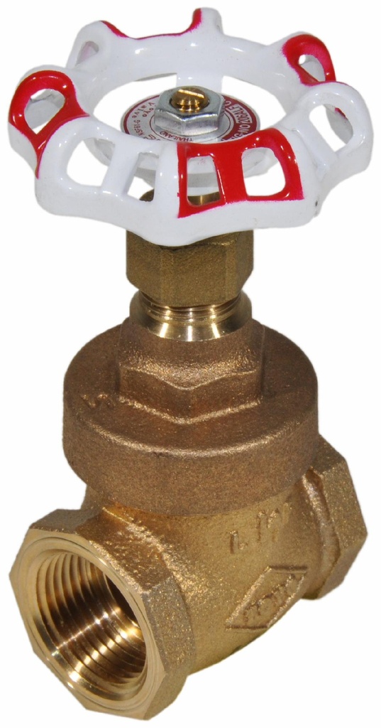 001-90108 RED-WHITE 206A-LF 1-1/4 CL125 BRZ-LF FIP OB NRS GT NSF-61G