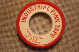 12mm Pink Industrial thread seal tape
