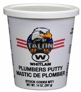 "TALON" SUPER SOFT STAINLESS PLUMBER'S PUTTY - 14 oz.
