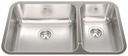 Steel Queen 30-7/8" 1.5 Bowl Undermount Sink