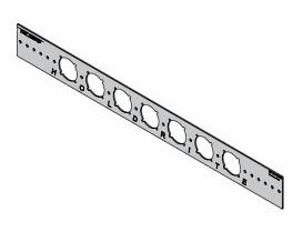 Bracket, 2 x 26, Galv