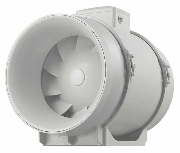 Mixed Flow In-Line Fan 4, 146/109 cfm