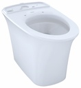 Maris® Universal Height Elongated Skirted Toilet Bowl with CeFiONtect™