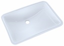 22" x 15" Undermount Bathroom Sink