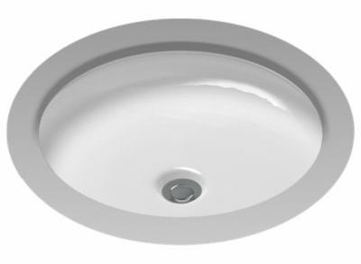 Curva Round Undermount Bathroom Sink