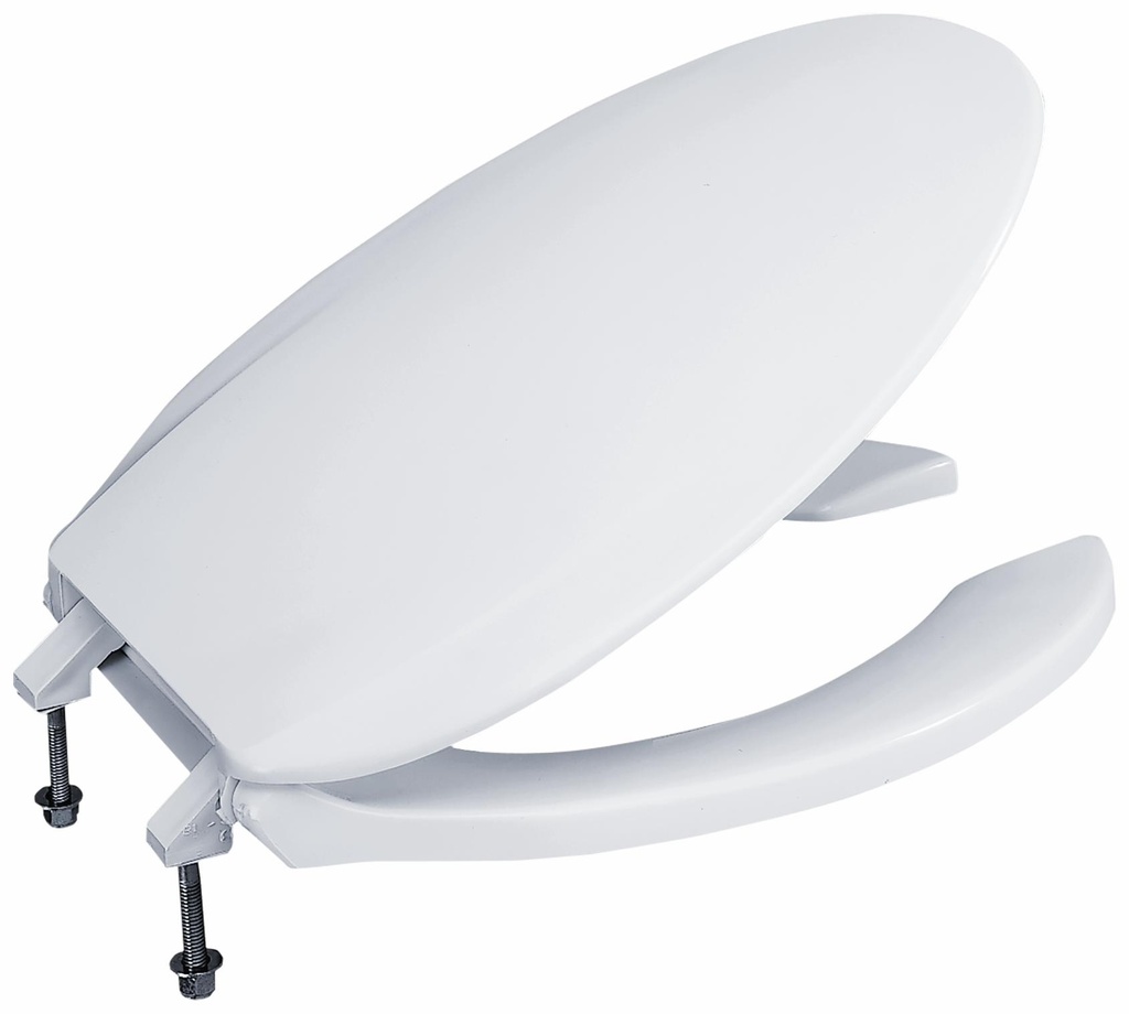 Elongated Commercial Toilet Seat with Lid
