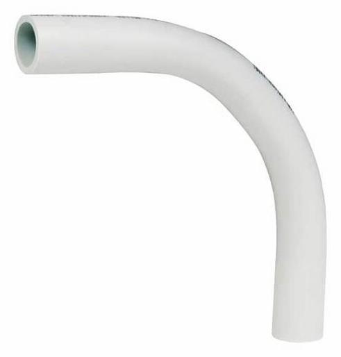 3/4" PVC Elbow for 3/8" and 1/2" PEX Bend Support