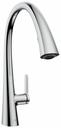 Curv Kitchen Faucet with Pulldown Spray