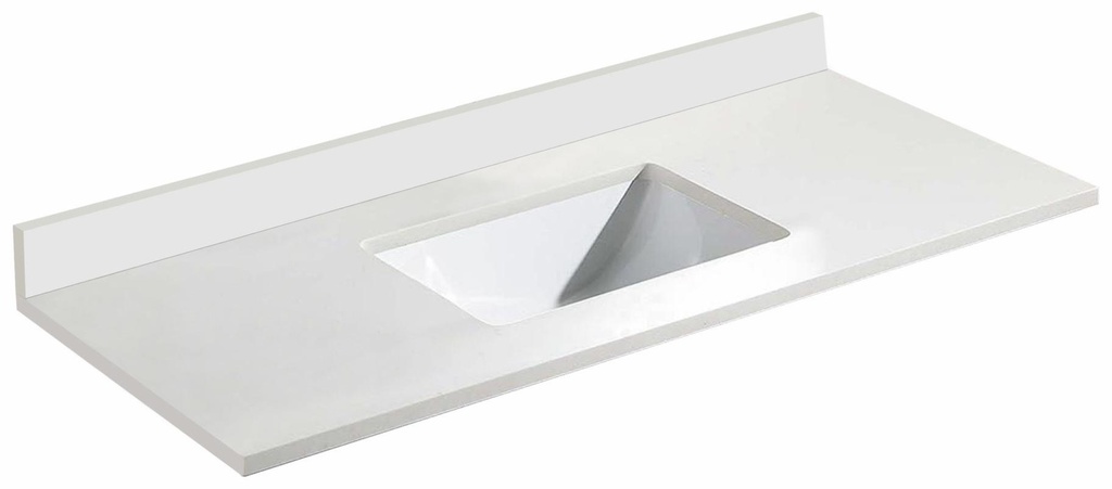 Quartz 49" x 22" Sink Top