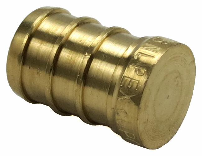 1-1/4" Brass Pex Plug NL