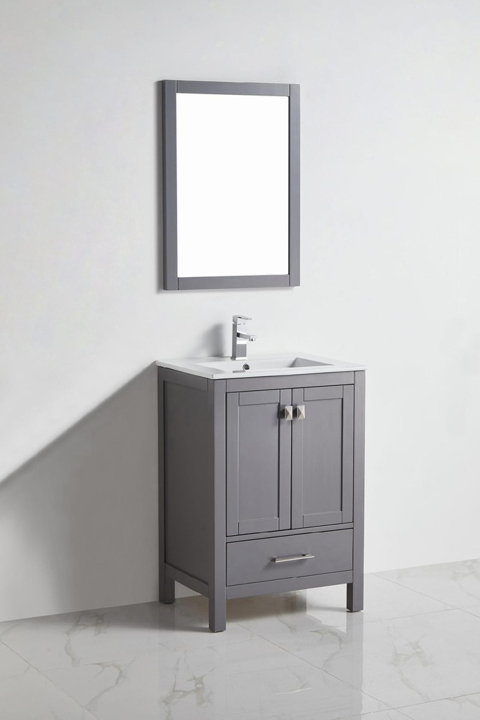 Deco 24" x 18" Vanity (Cabinet Only)