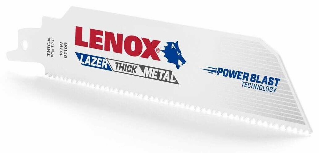 6" 10TPI MetalWolf Wave Edge Reciprocating Saw Blade (Each)