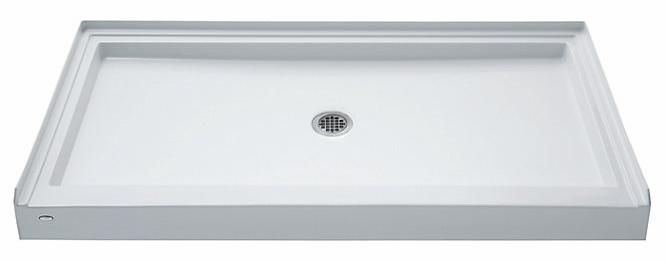 Kendale 60" x 30" Center Drain Shower Base