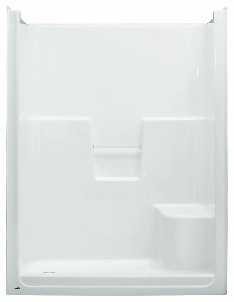 Barrett 60" x 36" LH Drain Shower Stall with RH Seat