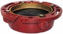 OAT 165CI4TC-IRON FLANGE -TEST CAP