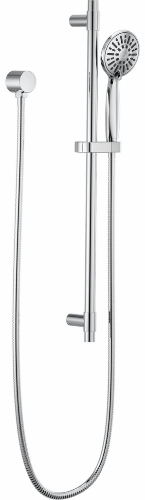 4-Setting Hand Shower with Slide Bar