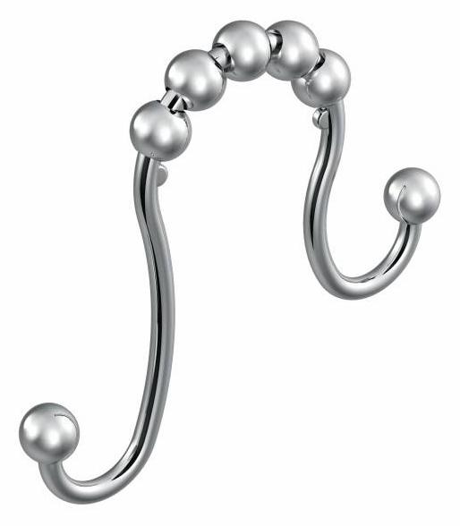 Double Shower Curtain Rings (12/Pack)