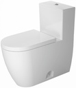 ME by Starck 1-Piece Dual Flush Toilet Kit (seat included)