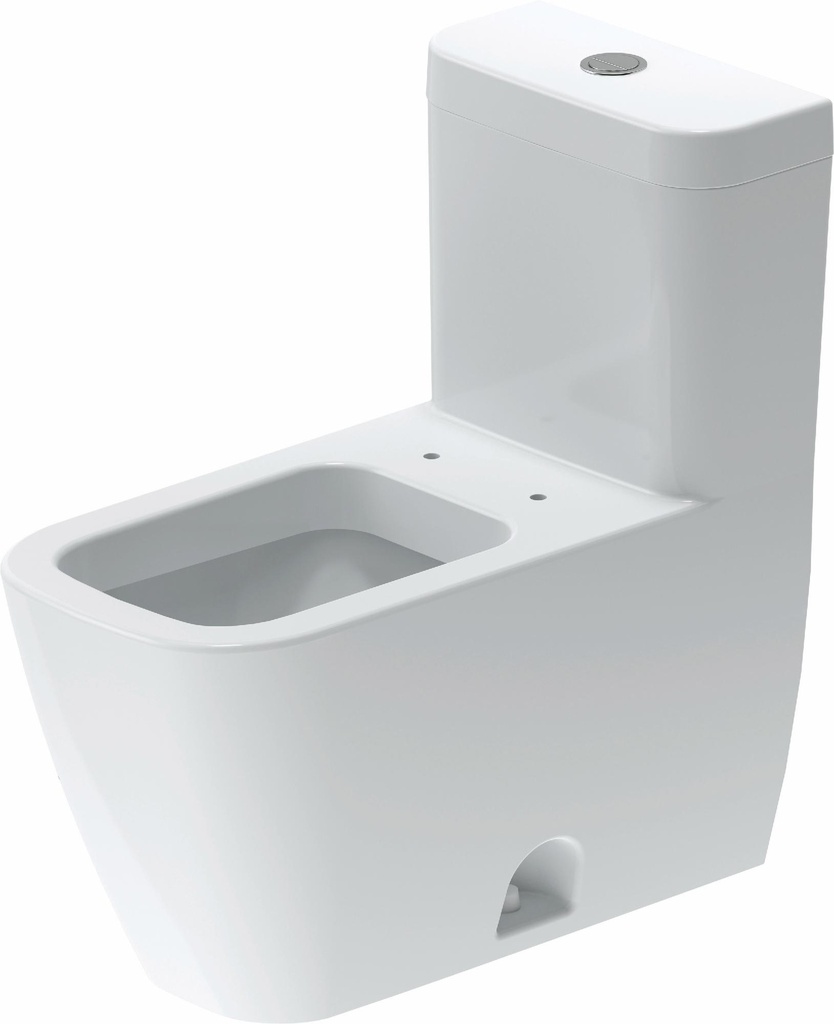 Happy D.2 One-Piece Dual Flush Elongated Toilet (less seat)