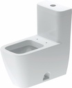 Happy D.2 One-Piece Dual Flush Elongated Toilet (less seat)