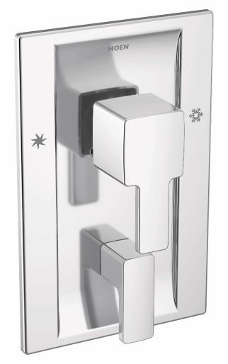 90 Degree Posi-Temp Valve Trim with Integrated Diverter