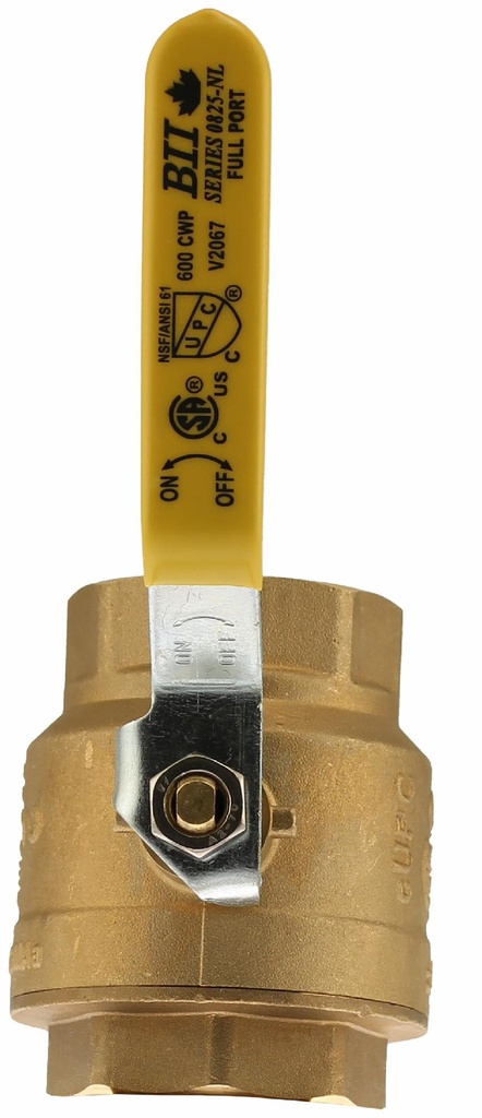 0825-20NL - 'Nl 2"FPT Ball Valve Full Port 600cwp - Csa 5g'
