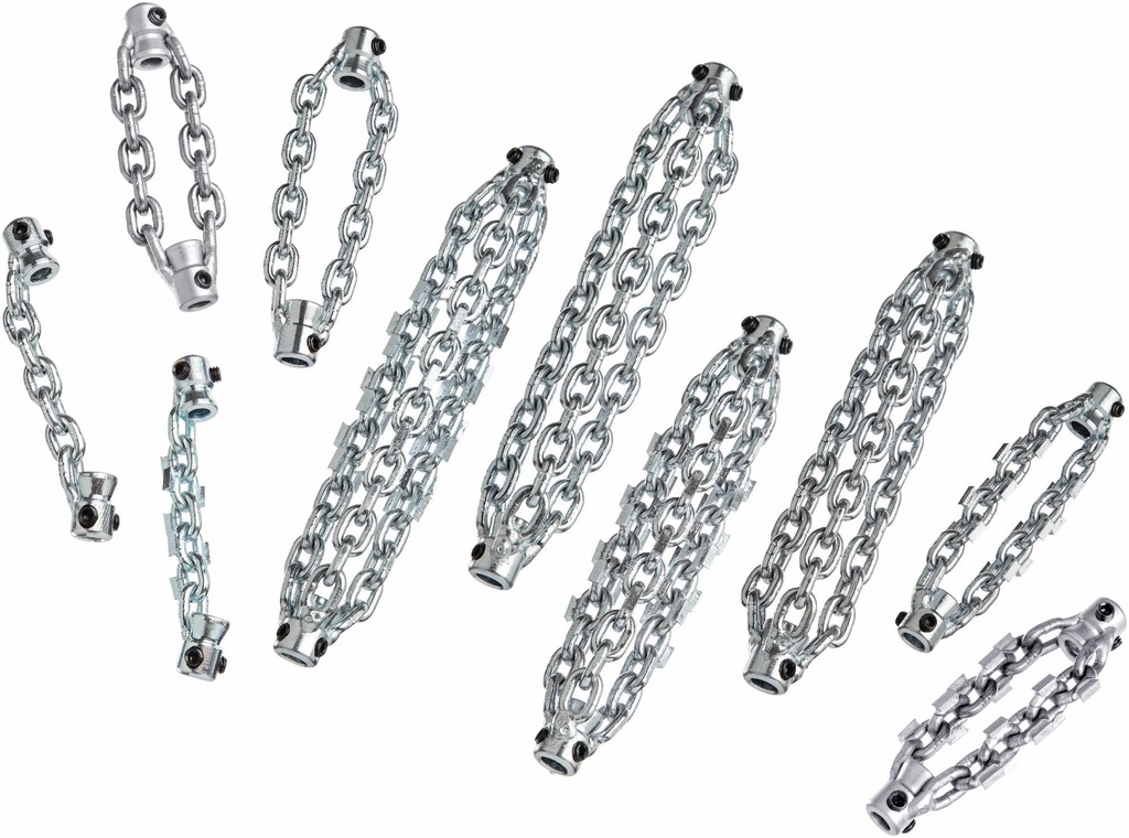 FlexShaft Knocker, K9-204, 3" (75 mm), 3 chain