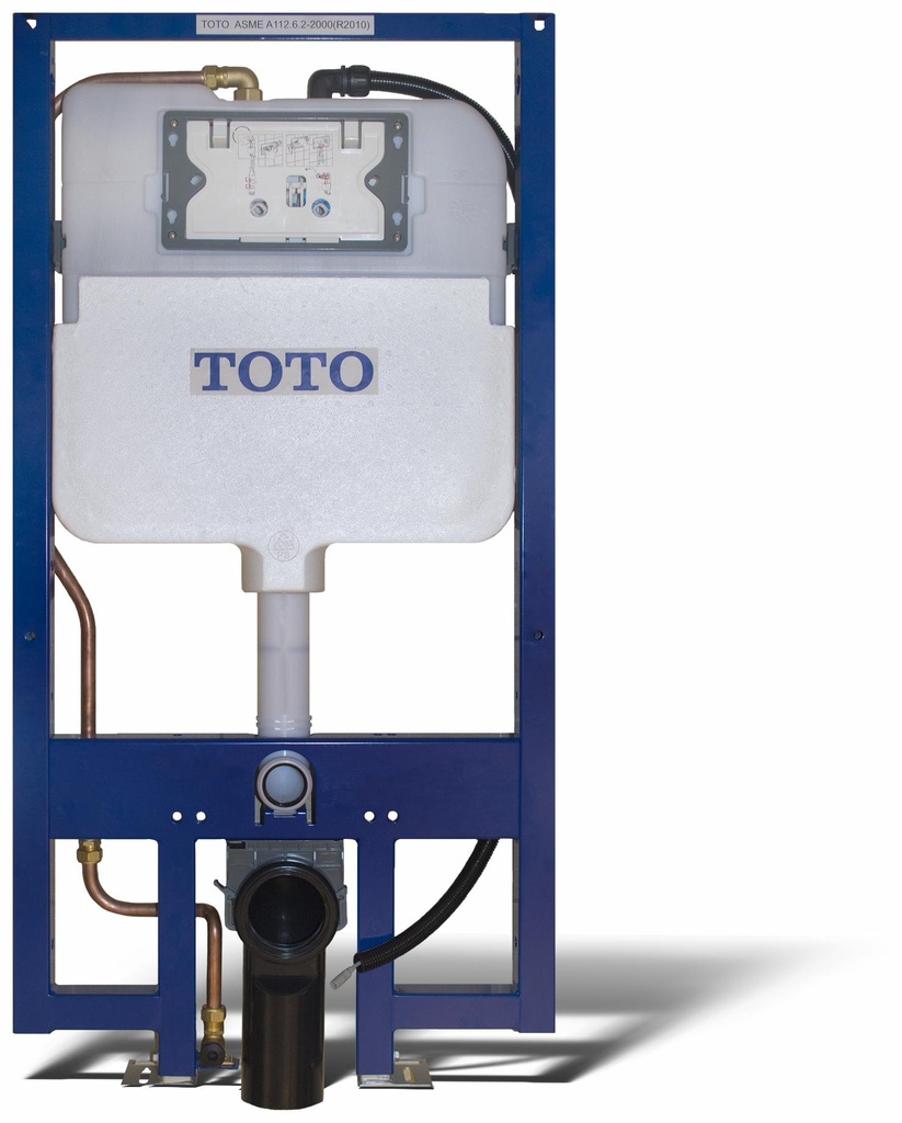 DuoFit In Wall Tank 1.28 and 0.9 GPM For 2x6 Construction with Copper Supply Line