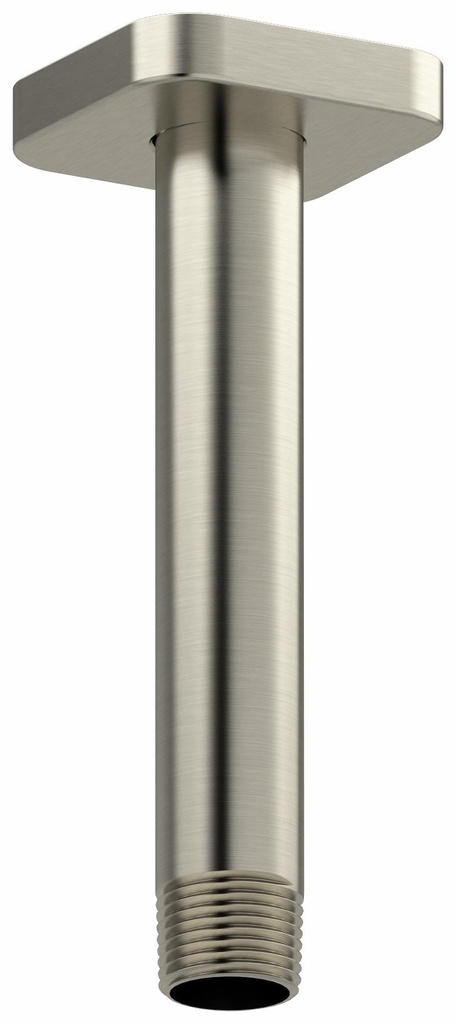 6" Ceiling Mount Shower Arm With Square Escutcheon