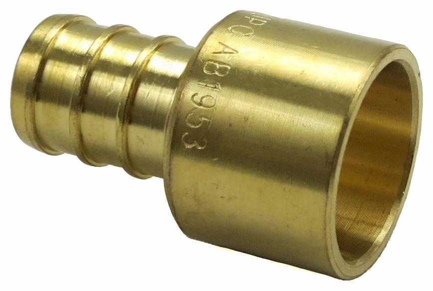 1/2" Brass Pex x Fem Sweat Adapter NL