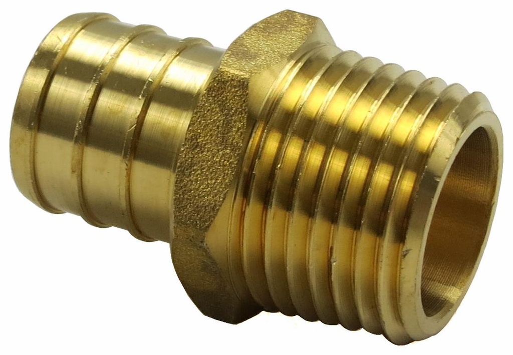 1/2" Brass Pex x MIP Adapter NL
